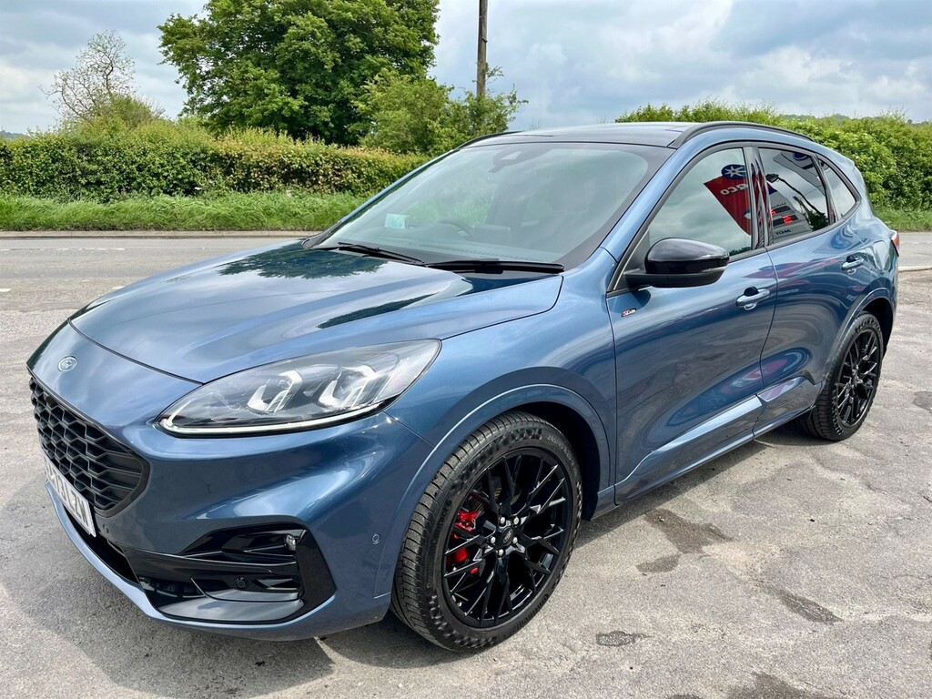 Compare Ford Kuga 2.5H Duratec Black Package Edition Cvt Euro 6 Ss EA73LZW Blue