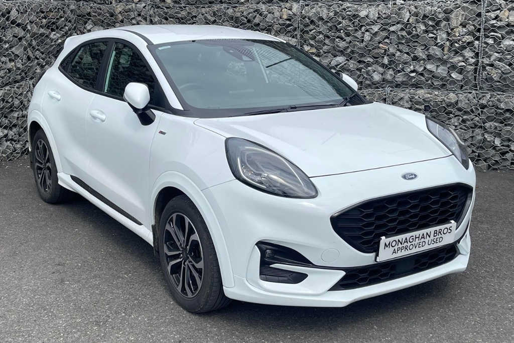 Compare Ford Puma 1.0 Ecoboost Hybrid Mhev St-line 0 Ps WIG2826 White