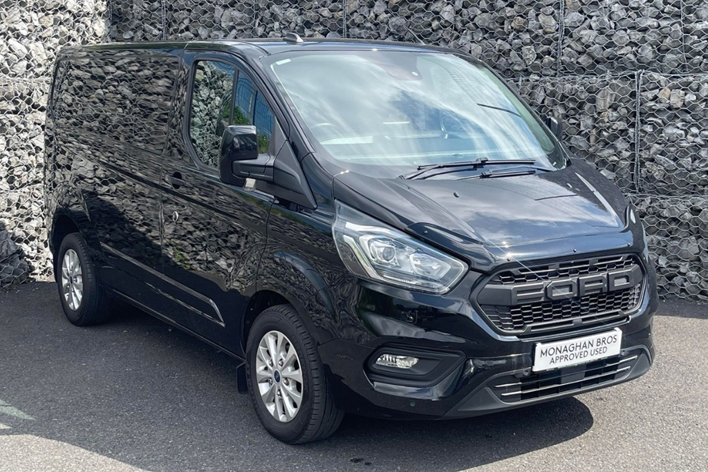 Compare Ford Transit Custom 2.0 Ecoblue 130Ps Low Roof Limited Van 0 Ps YM70XLF Black