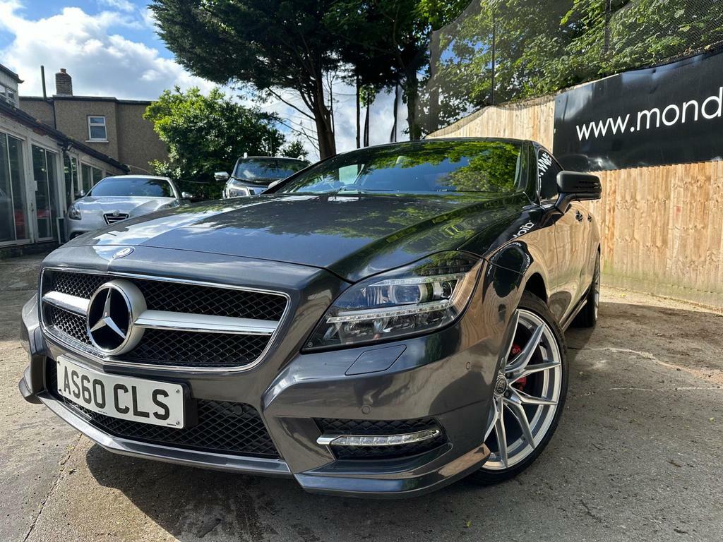 Mercedes-Benz CLS 3.0 Cls350 Cdi V6 Blueefficiency Sport Coupe G-tro Grey #1