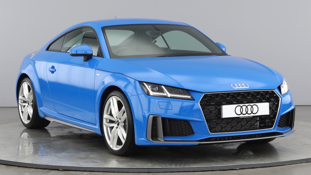 Compare Audi TT Coup- S Line 40 Tfsi 197 Ps S Tronic CF72OLN Blue