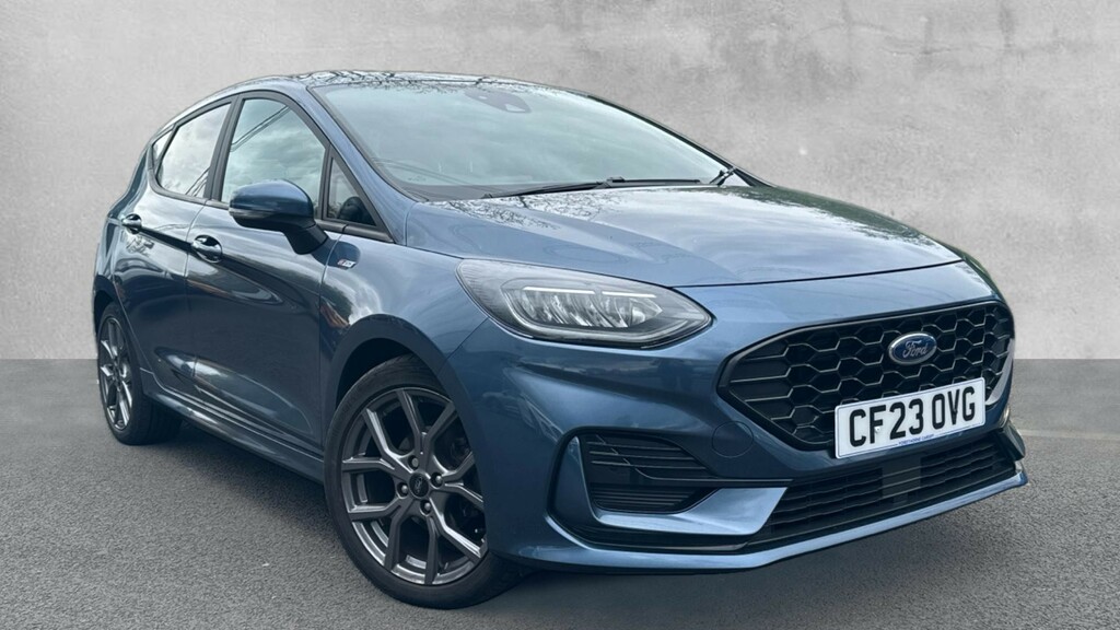 Compare Ford Fiesta 1.0T Ecoboost St-line Euro 6 Ss CF23OVG Blue