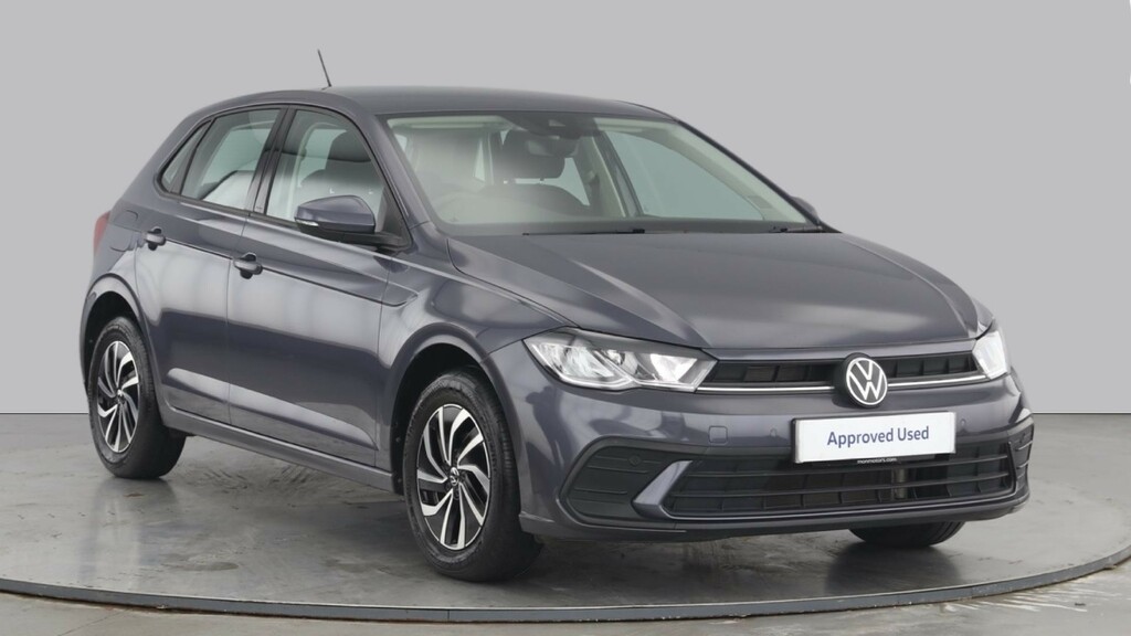Compare Volkswagen Polo Mk6 Facelift 2021 1.0 Tsi 95Ps Life CA22BJX Grey