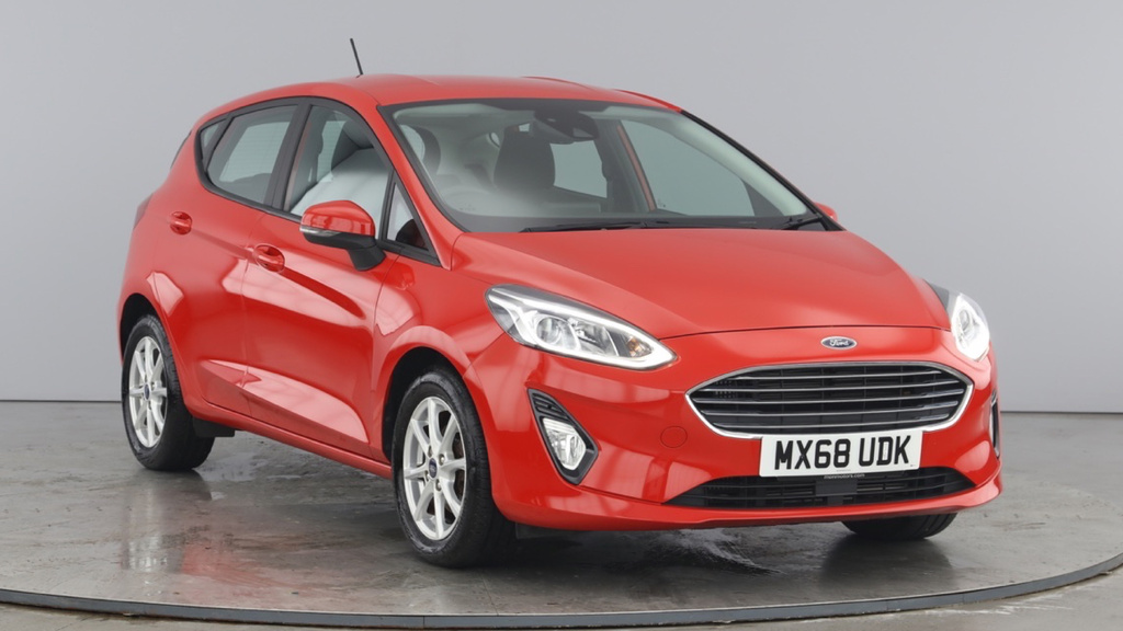 Compare Ford Fiesta 1.0T Ecoboost Zetec Euro 6 Ss MX68UDK Red