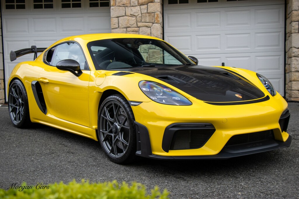 Compare Porsche 718 718 Cayman Gt4 Rs  Yellow