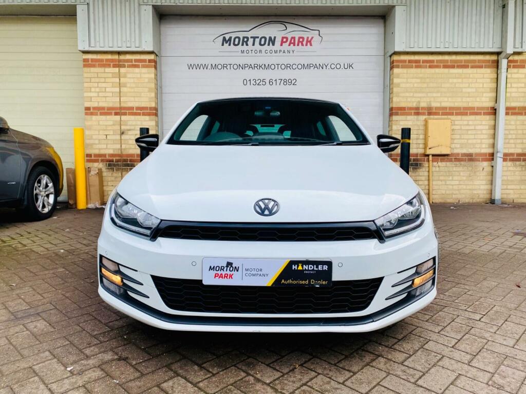 Compare Volkswagen Scirocco Hatchback 2.0 Tdi Bluemotion Tech Gt 201666 NK66USE White
