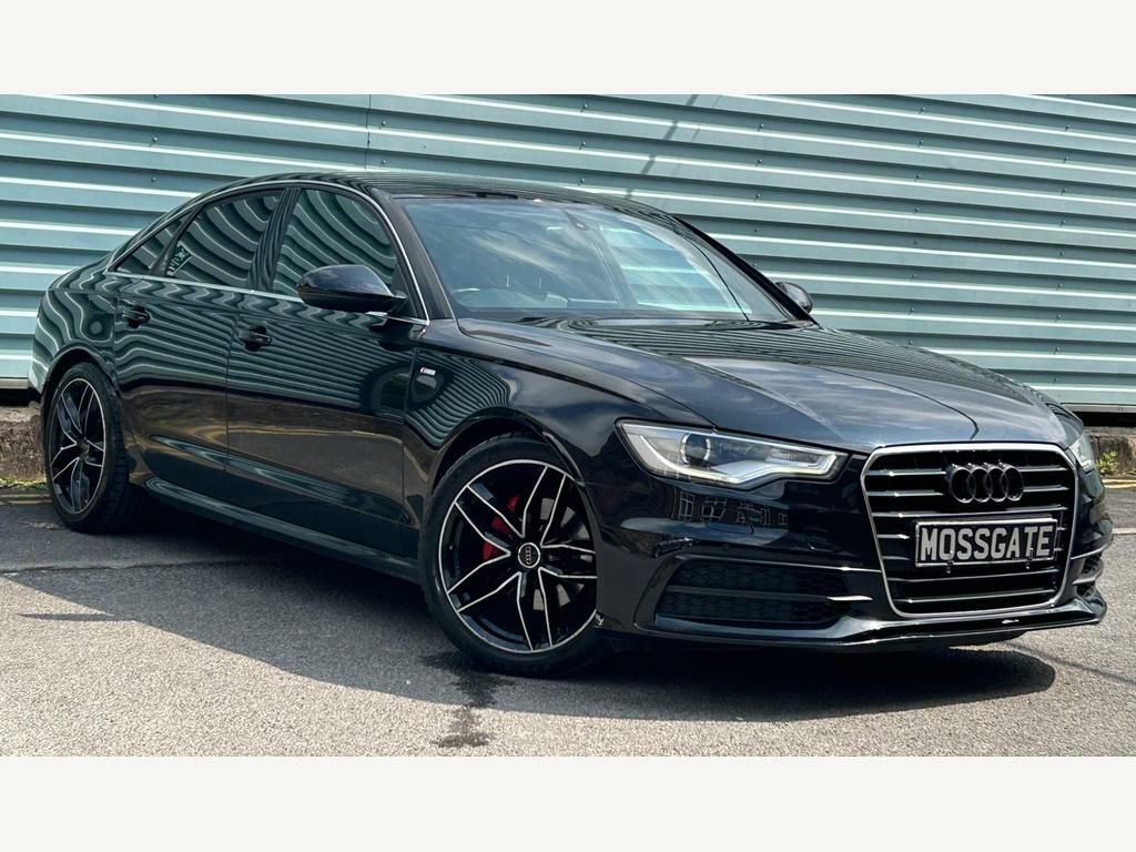 Compare Audi A6 Saloon S Line MW13RYT Black