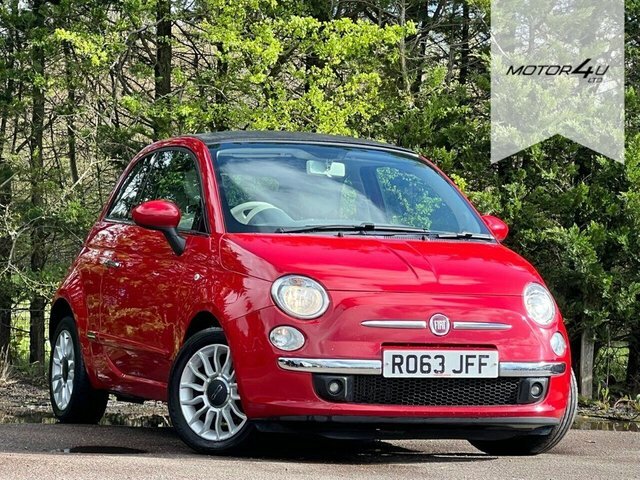 Compare Fiat 500C 0.9 Lounge 85 Bhp RO63JFF Red
