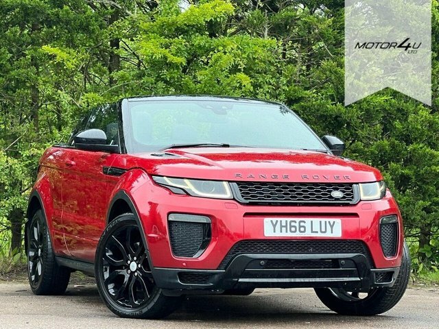 Compare Land Rover Range Rover Evoque 2.0 Td4 Hse Dynamic 177 Bhp C7LEA Red