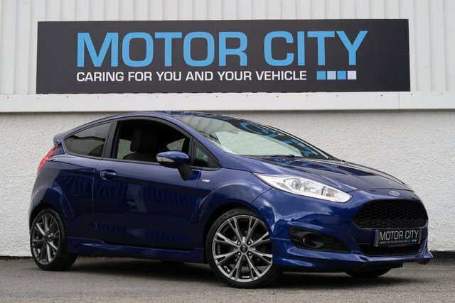 Compare Ford Fiesta 1.0 St-line 100 Bhp ET17DTV Blue