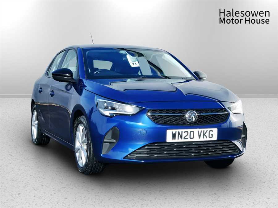 Compare Vauxhall Corsa Se Premium Hatchback WN20VKG Blue