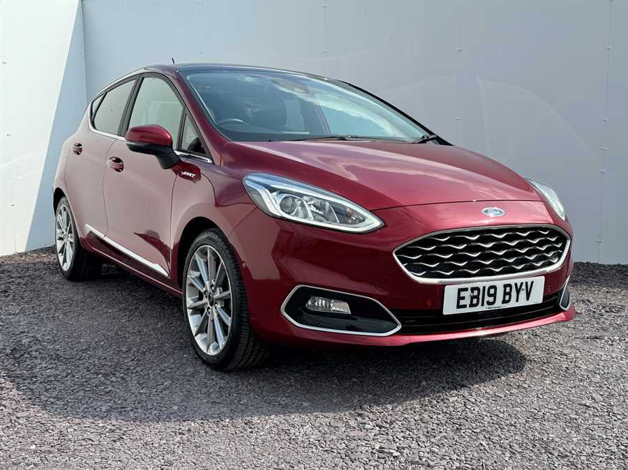 Compare Ford Fiesta Ecoboost Gpf Vignale Hatchback EB19BYV Red