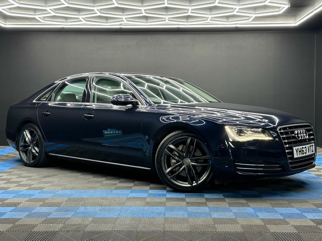 Audi A8 Tdi Se Blue #1
