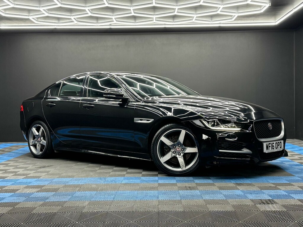 Compare Jaguar XE 2.0D R-sport Euro 6 Ss WF16OPD Black
