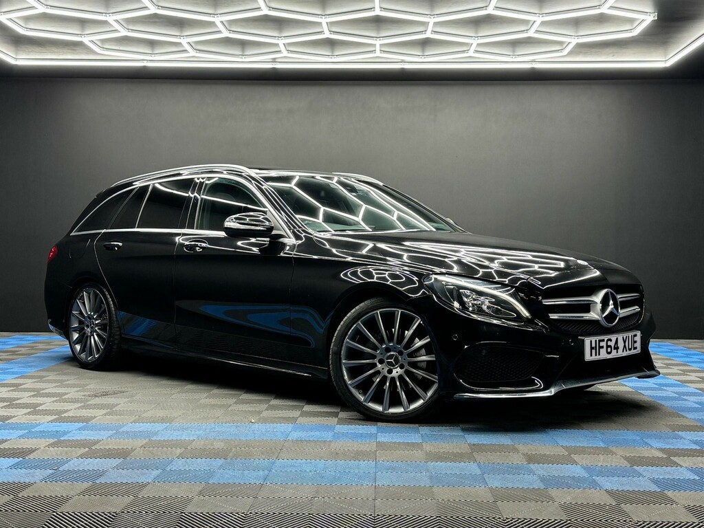 Compare Mercedes-Benz C Class 2.1 Bluetec Amg Line G-tronic Euro 6 Ss HF64XUE Black
