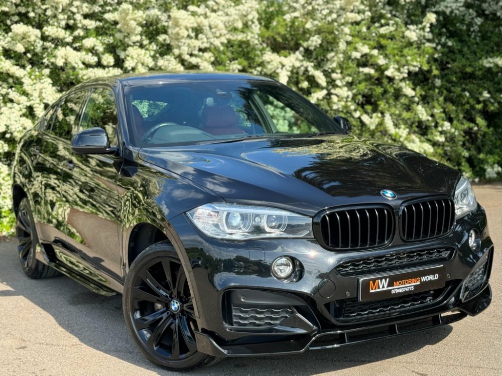 Compare BMW X6 3.0 40D M Sport Xdrive Euro 6 Ss AK16HBB Black