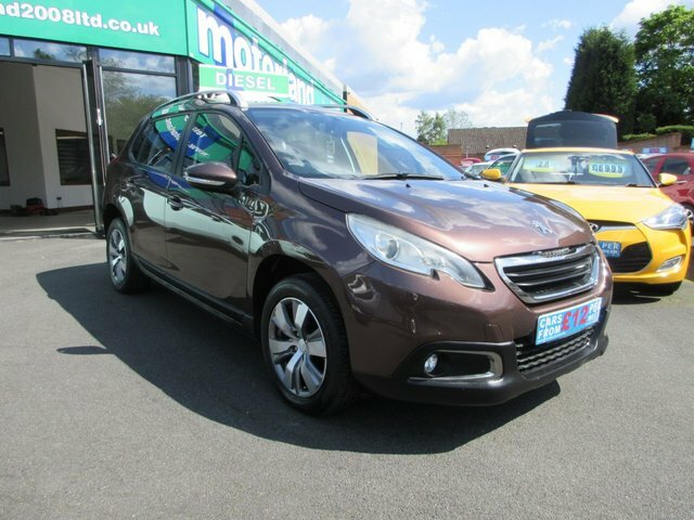 Compare Peugeot 2008 1.4 Hdi Active CY13JUU Brown