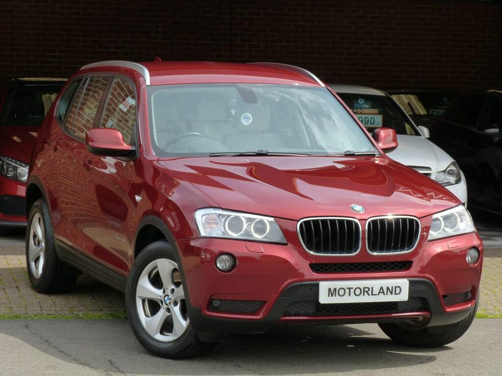 Compare BMW X3 4X4 2.0 AO12XOT Red