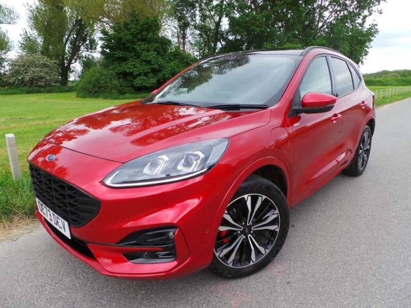 Compare Ford Kuga 2.5 Phev St-line X Edition Cvt OE73DCV Red