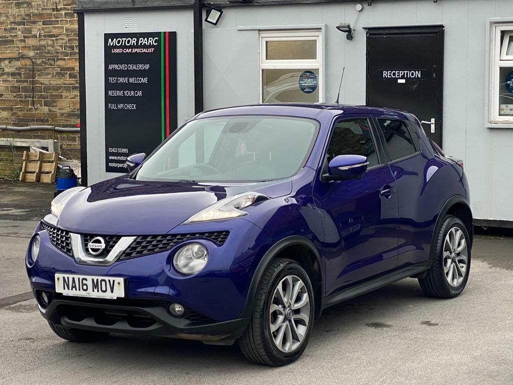 Compare Nissan Juke 1.5 Dci Tekna Euro 6 Ss NA16MOV Blue