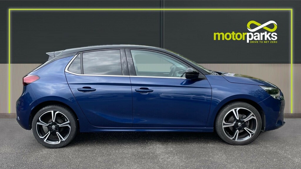 Compare Vauxhall Corsa Elite Edition LO71CNJ Blue