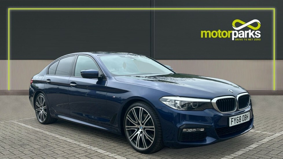 Compare BMW 5 Series M Sport FY68OBH Blue