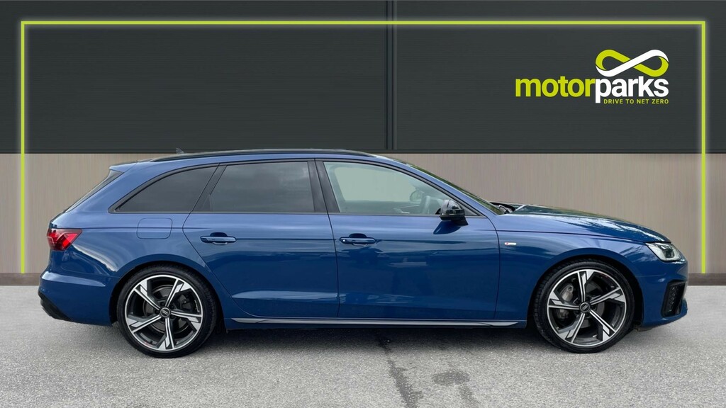 Compare Audi A4 Black Edition LO23OKU Blue