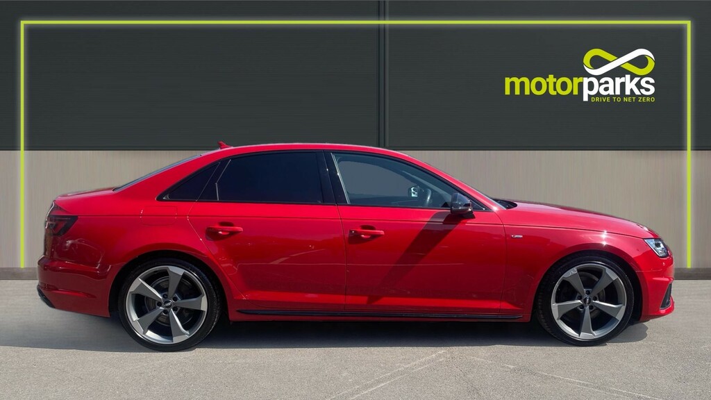 Compare Audi A4 Black Edition FM19NJF Red