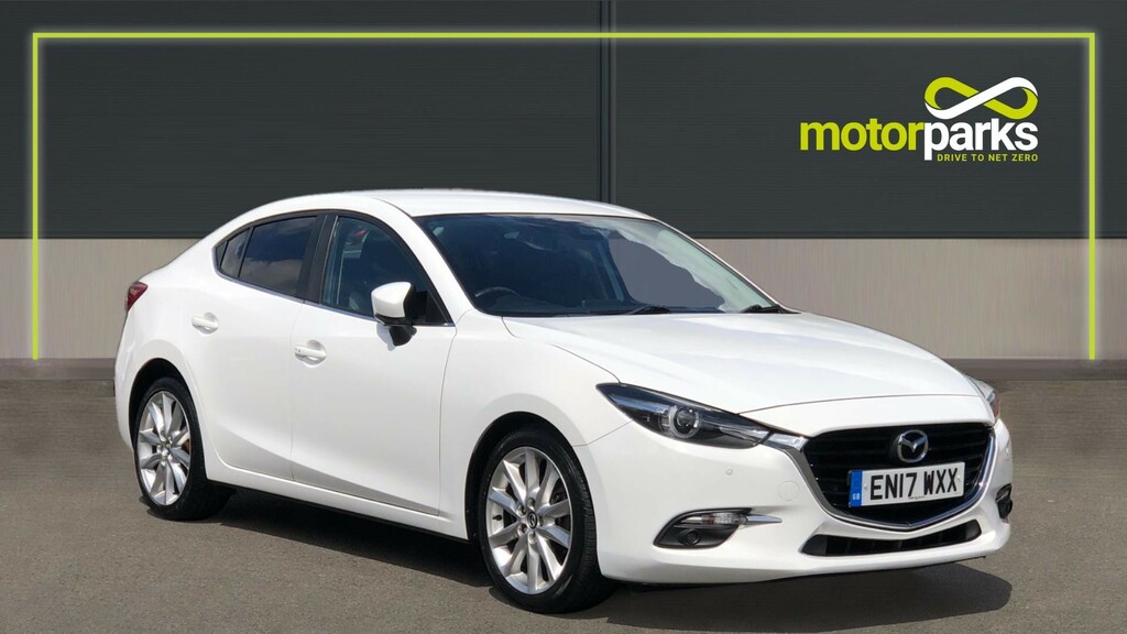 Compare Mazda 3 3 Sport Nav EN17WXX White