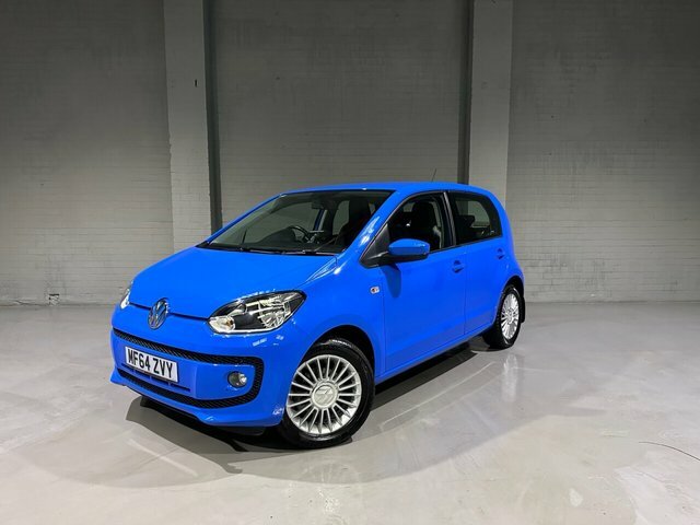 Compare Volkswagen Up 1.0 High Up 74 Bhp MF64ZVY Blue