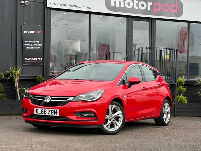 Compare Vauxhall Astra Sri DL66ZBN Red