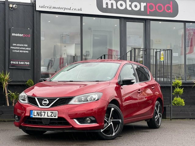Nissan Pulsar 1.2 N-connecta Style Dig-t 115 Bhp Red #1