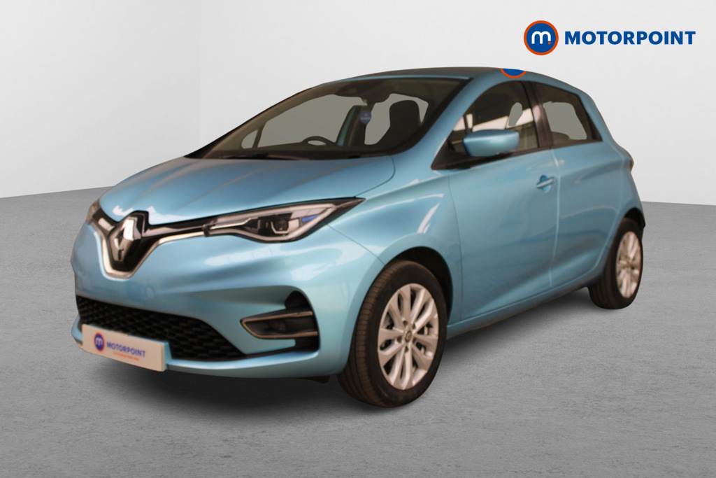 Compare Renault Zoe 100Kw Iconic R135 50Kwh Rapid Charge  Blue