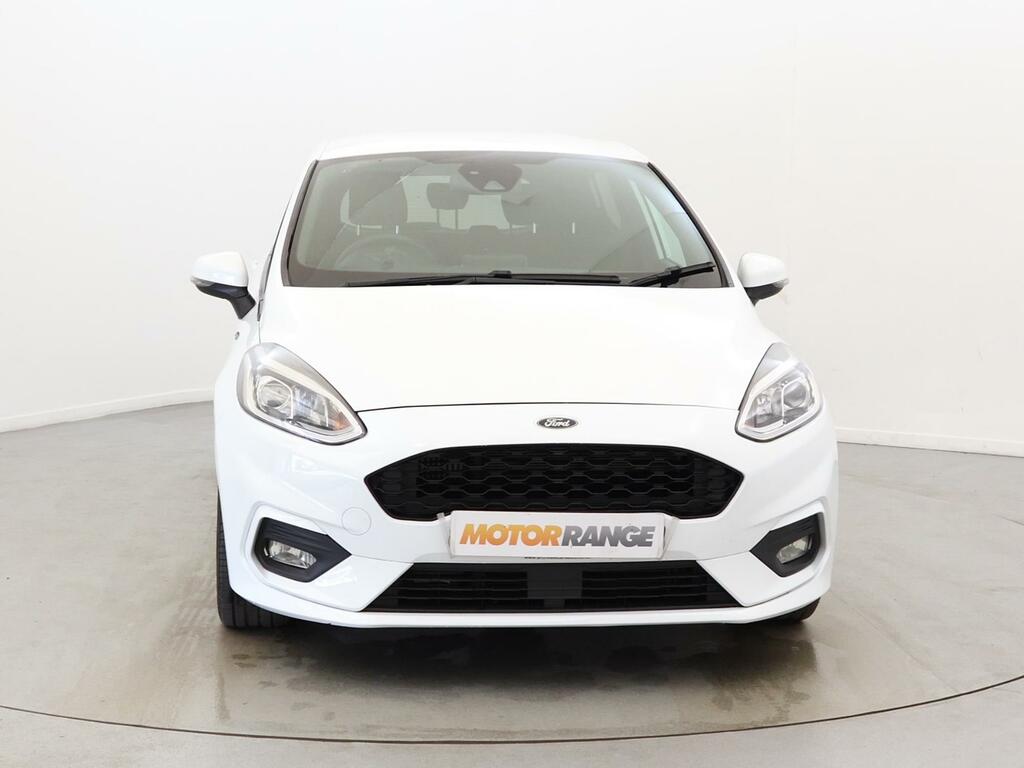 Compare Ford Fiesta 1.0 Ecoboost Hybrid Mhev 155 St-line Edition UGZ5134 White