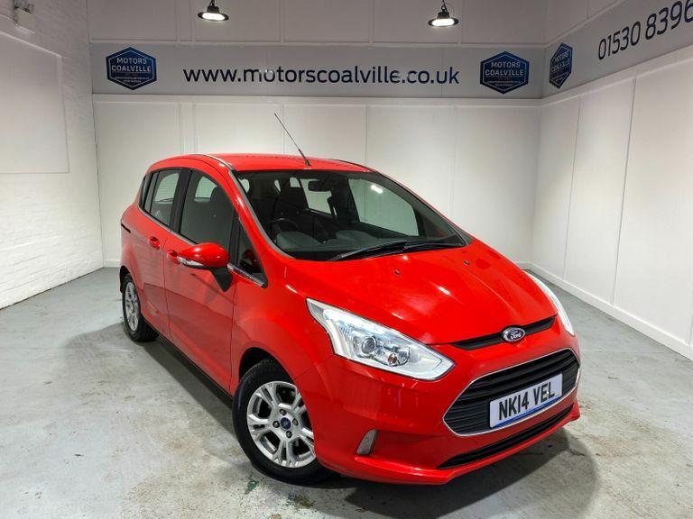 Compare Ford B-Max 1.4I 90Ps 5 Spd Zetec 5Dr. NK14VEL Red