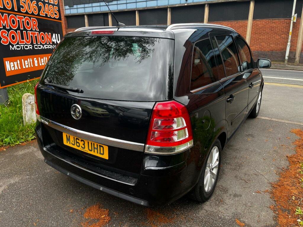 Compare Vauxhall Zafira Mpv 1.8 16V Design 201363 MJ63UHD Black