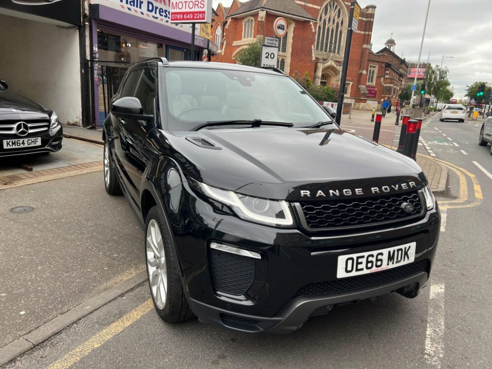 Compare Land Rover Range Rover Evoque 2.0 Td4 Hse Dynamic 4Wd Euro 6 Ss OE66MDK Black