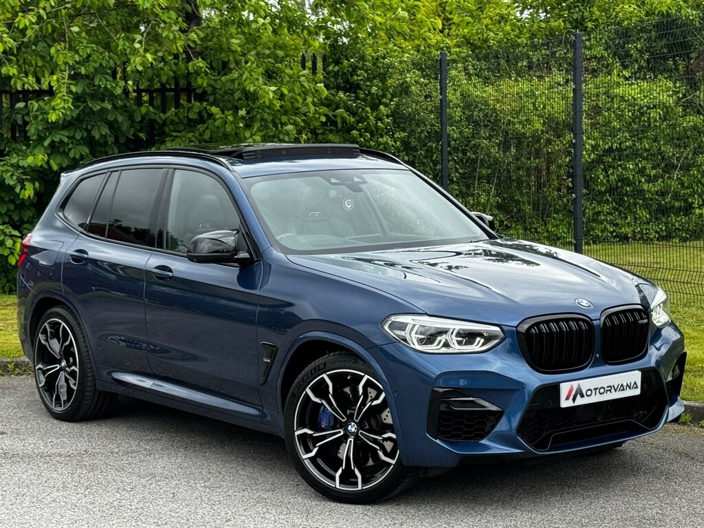 Compare BMW X3 M 3.0I Competition Xdrive Euro 6 Ss SJ19CTT Blue