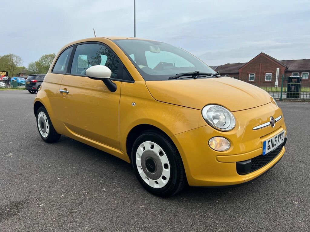 Compare Fiat 500 Hatchback 1.2 GN15XKG Yellow