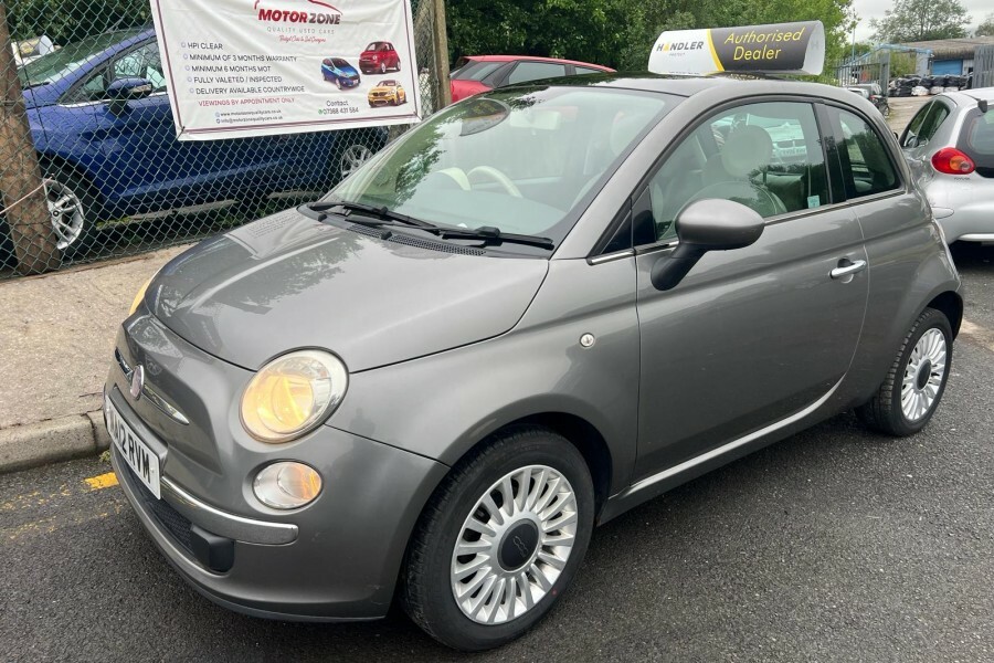Compare Fiat 500 Variant Lounge MA12RVM Grey