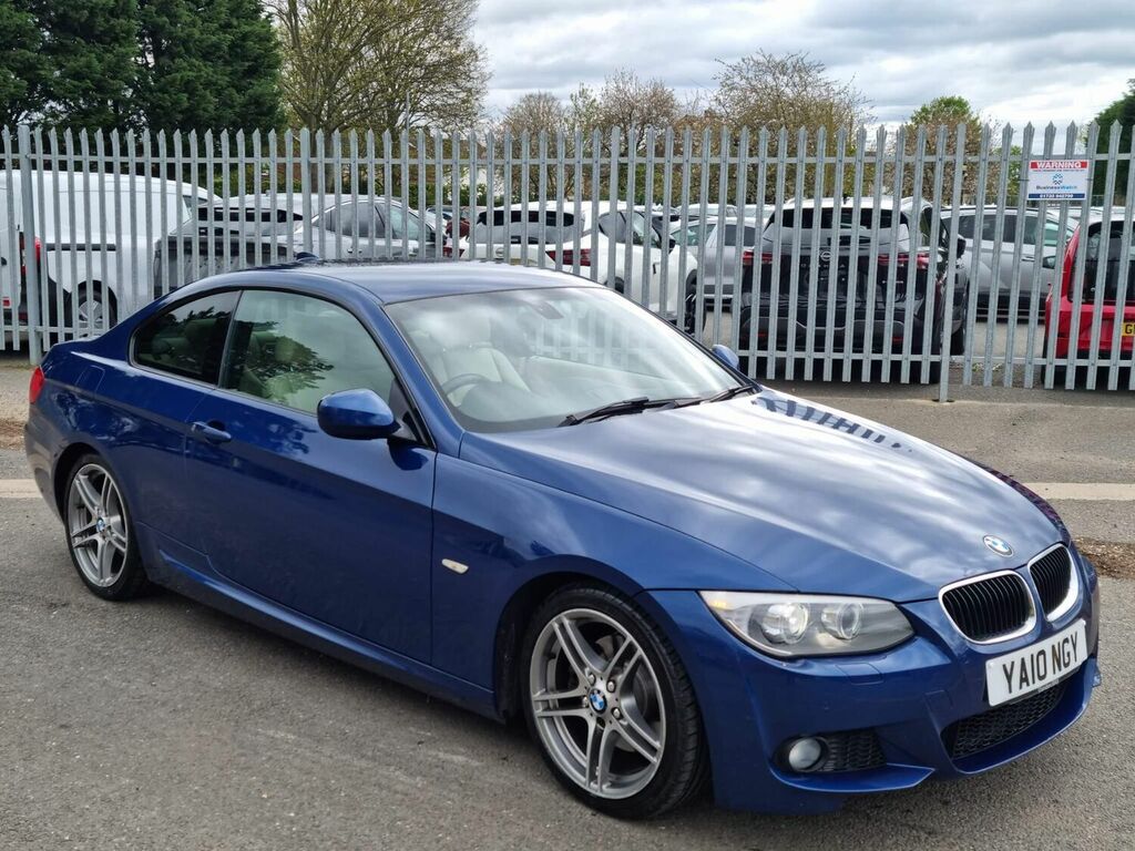 Compare BMW 3 Series Coupe 2.0 320D M Sport Steptronic Euro 5 2010 YA10NGY Blue