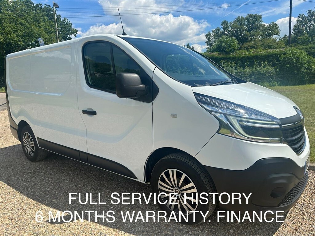 Compare Renault Trafic 2.0L 2.0 Dci Energy 28 Business Swb Standard Roof YE70ZVM White