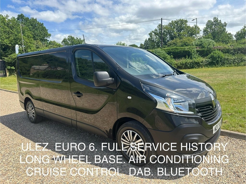 Compare Renault Trafic 1.6L 1.6 Dci Energy 29 Business Lwb Standard Roof WO17ANP Black