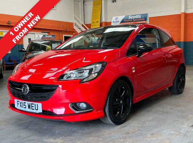 Compare Vauxhall Corsa 1.4 Limited Edition Red 1 Owner From New Cr FX15WEU Red