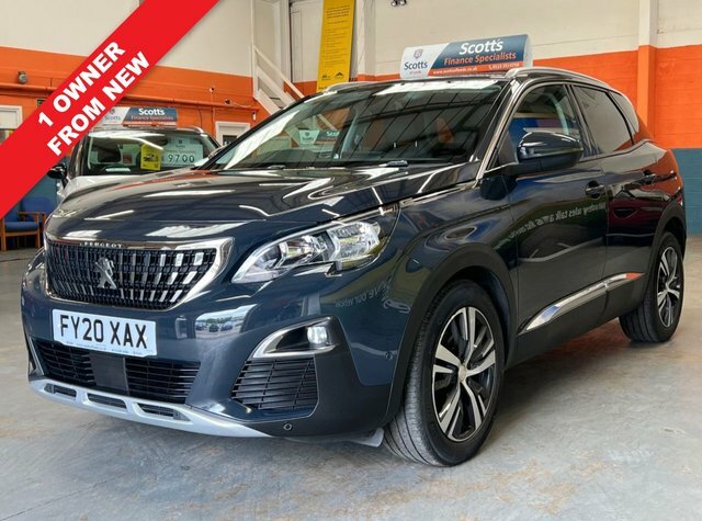 Compare Peugeot 3008 1.5 Bluehdi Ss Allure Grey 1 Owner FY20XAX Grey