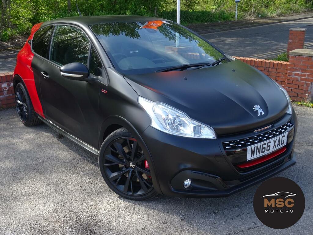 Compare Peugeot 208 1.6 Thp Gti By Sport Hatchback GY65TLN Black