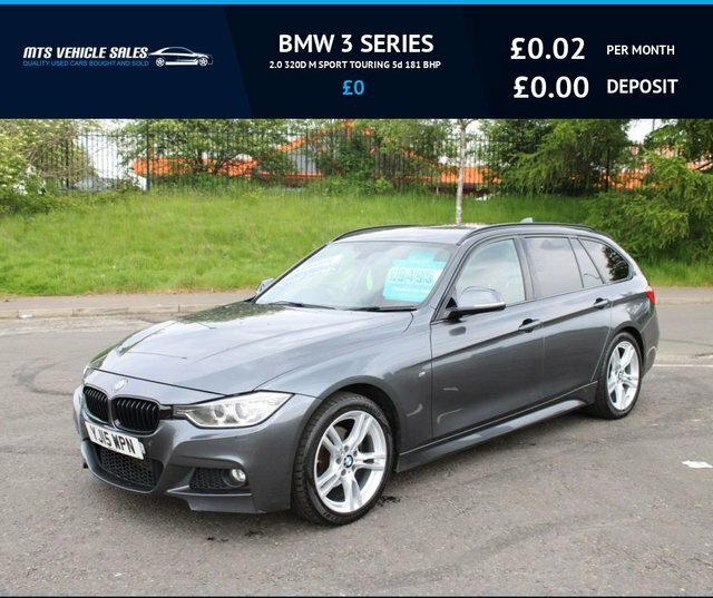 Compare BMW 3 Series 320D M Sport Touring YJ15WPN Grey