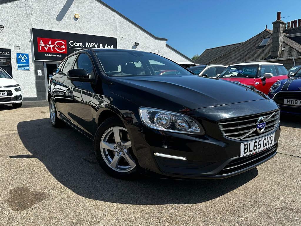 Compare Volvo V60 2.0 D4 Business Edition Euro 6 Ss BL65GHO Black