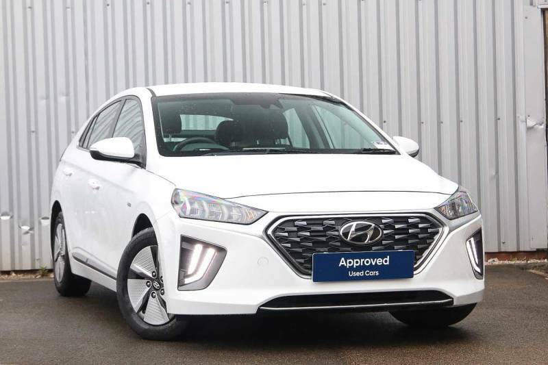 Compare Hyundai Ioniq Hatchback EF70YOR White