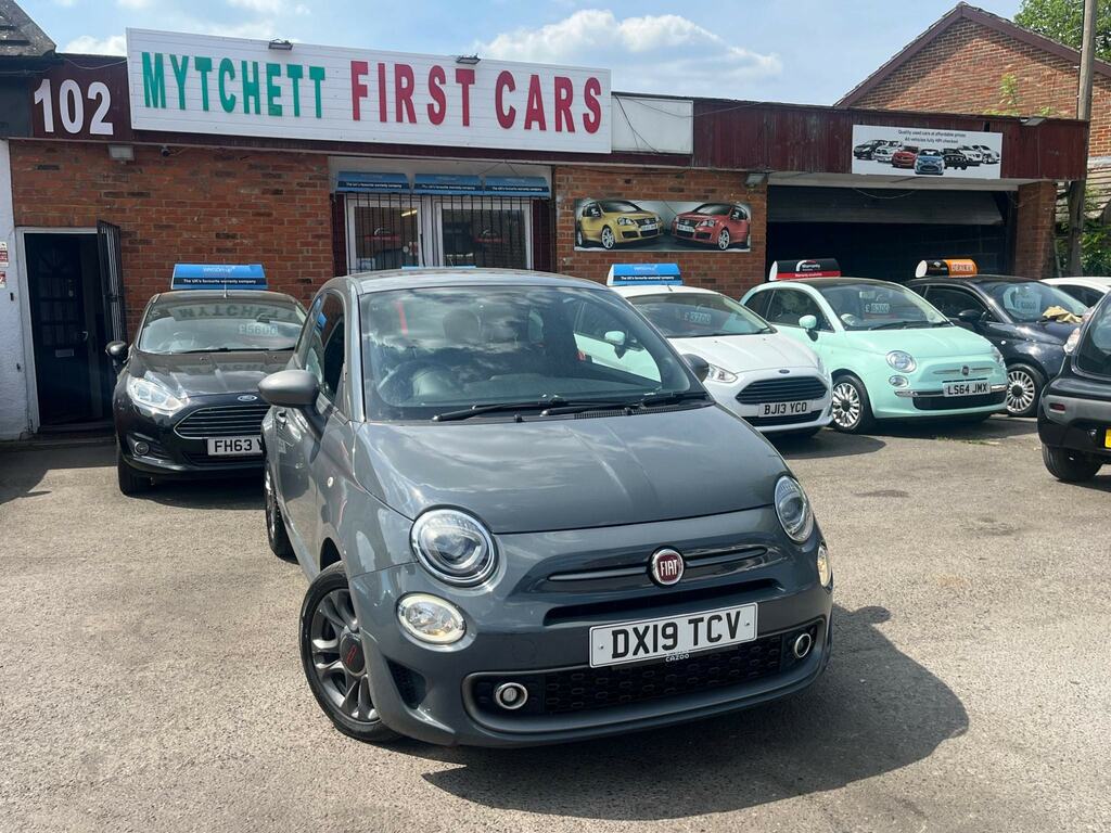 Compare Fiat 500 1.2 S Euro 6 Ss DX19TCV Grey